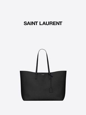 1.4lb 감촉이 있는 가죽 브랜드 여자들 핸드백 검은 YSL 송아지 가죽 가방 동서