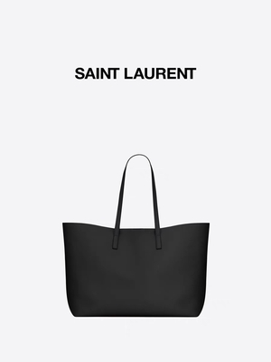 1.4lb 감촉이 있는 가죽 브랜드 여자들 핸드백 검은 YSL 송아지 가죽 가방 동서