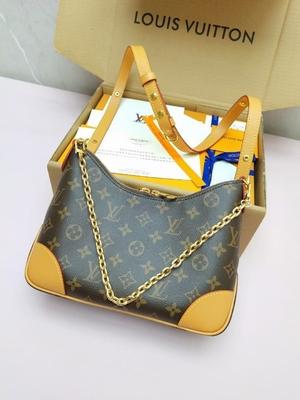 M45832 디자이너 모너그램 가방 LV 볼로뉴 가방 6.3 인치 높이