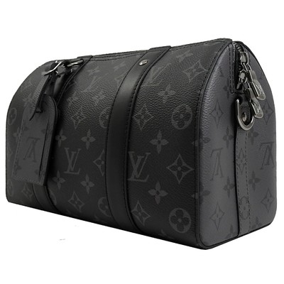 고전적 모너그램 이클립스 LV 시 KEEPALL 가방 쟈카드 캔버스 크로스 보디 보스턴 백