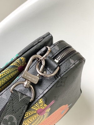 LV Ｘ YK 트리오 모너그램 남녀 공용 브랜드되 멘스 가방 M46358 거리 방식 협력 3WAY