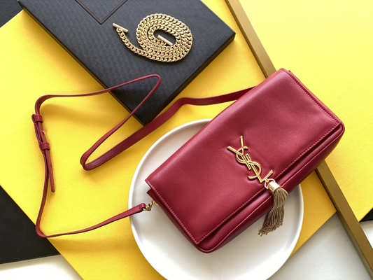 조정 가능한 스트랩 YSL 크로스 보디 자금 봉투 위기 OEM